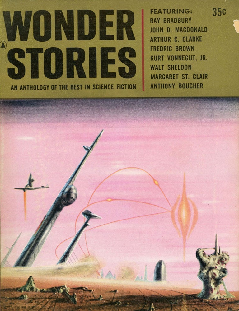 (#176530) WONDER STORIES. 1957 ., Jim Hendryx Jr, number 1 volume 45.