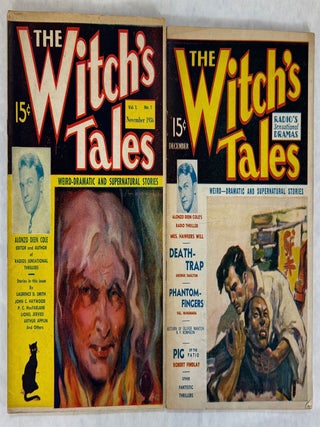 #176606) THE. November-December 1936 . WITCH'S TALES, Tom Chadburn, numbers volume 1