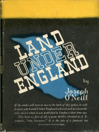 #176985) LAND UNDER ENGLAND. Joseph O'Neill