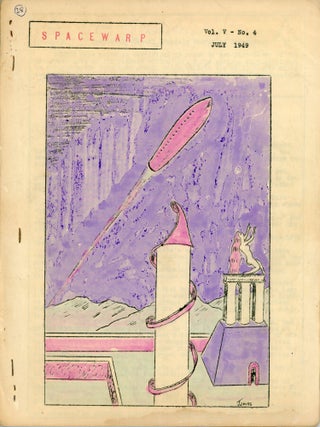 #177034) SPACEWARP. July 1949 ., Arthur H. Rapp, number 4 volume 5