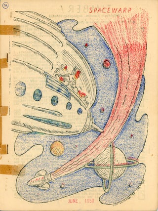 #177038) SPACEWARP. June 1950 ., Arthur H. Rapp, number 3 volume 7