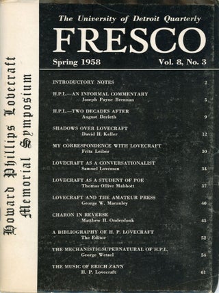 #177061) FRESCO. Spring 1958 ., Steve Eisner, number 3 volume 8