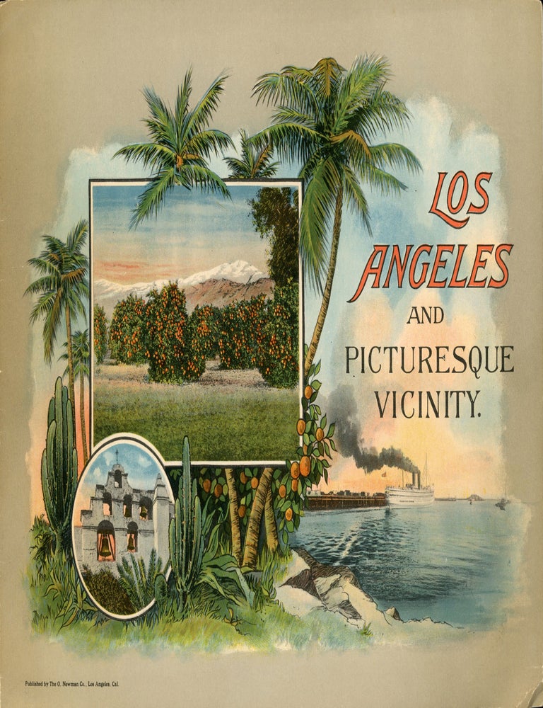 (#177262) LOS ANGELES AND PICTURESQUE VICINITY [cover title]. publisher, California, Los Angeles County.