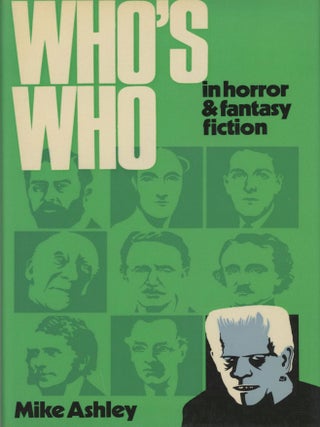 #177411) WHO'S WHO IN HORROR AND FANTASY FICTION. Michael Ashley