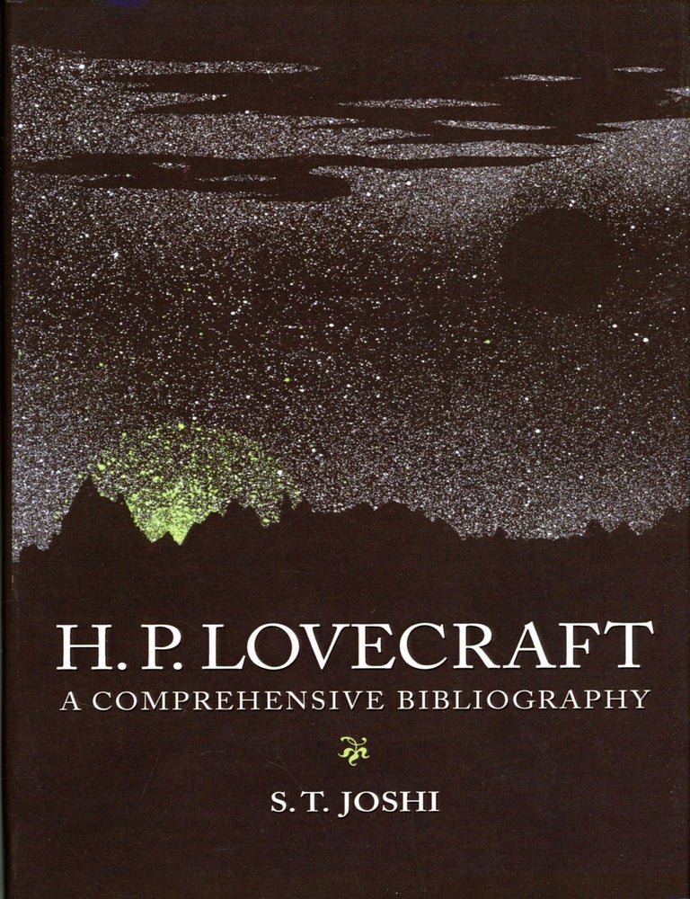 (#177844) H. P. LOVECRAFT: A COMPREHENSIVE BIBLIOGRAPHY. Howard Phillips Lovecraft, S. T. Joshi.