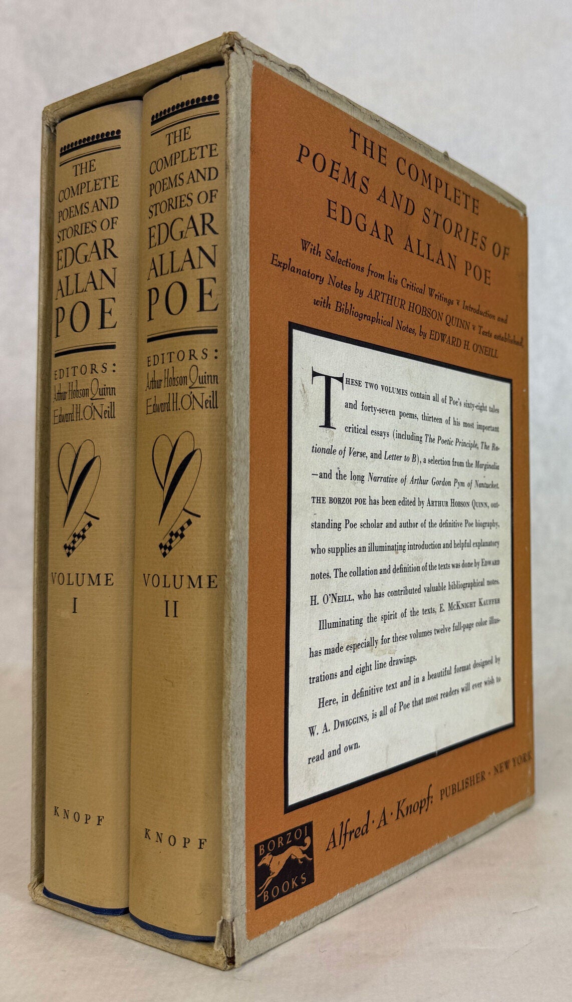 THE COMPLETE POEMS AND STORIES OF EDGAR ALLAN POE WITH SELECTIONS FROM ...