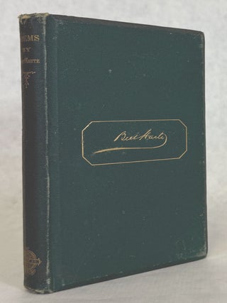 #178352) POEMS. Bret Harte, i e. Francis Brett Harte