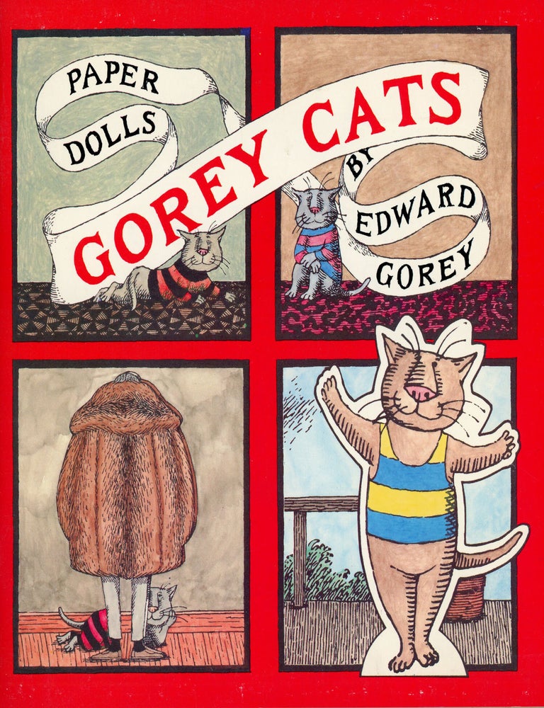 GOREY CATS PAPER DOLLS | Edward Gorey, Malcolm Whyte | First edition ...