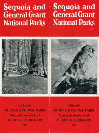 Sequoia and General Grant National Parks[.] California's big tree national parks[.] Most. Sequoia, General Grant National.