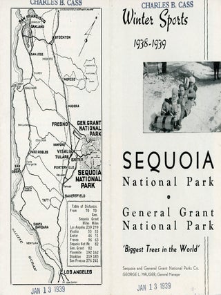#178433) Winter sports 1938-1939 Sequoia National Park General Grant National Park 'biggest...