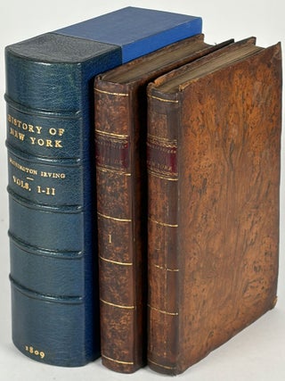 A HISTORY OF NEW YORK, FROM THE BEGINNING OF THE WORLD TO THE END OF THE DUTCH DYNASTY ... By. Washington Irving.
