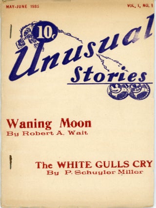 #178604) UNUSUAL STORIES. May - June 1935 ., William L. Crawford, number 1 volume 1