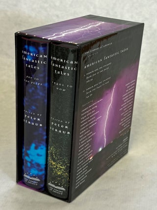 AMERICAN FANTASTIC TALES: TERROR AND THE UNCANNY. Peter Straub.