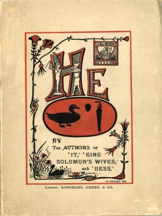 #179021) HE. By the Authors of "It," "King Solomon's Wives," and...