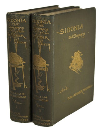 #179042) SIDONIA THE SORCERESS ... [and] THE AMBER WITCH. Meinhold, Johann
