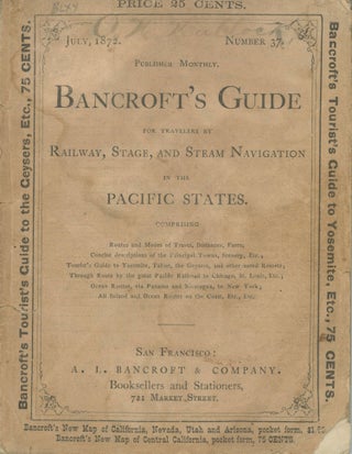 #179184) BANCROFT'S GUIDE FOR TRAVELERS BY RAILWAY, STAGE, AND STEAM NAVIGATION IN THE...