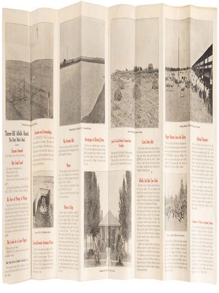 THORNE-HILL RANCH KINGS COUNTY CALIFORNIA 4000 ACRES ALFALFA-DAIRYING KING OF CROPS MAP OF CALIFORNIA INSIDE THORNE-HILL INVESTMENT COMPANY 829 STORY BUILDING LOS ANGELES, CAL. Z. L. CORNWELL, LATON, CAL. [cover title].