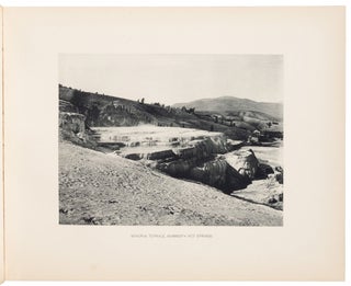 YELLOWSTONE NATIONAL PARK IN PHOTO GRAVURE PUBLISHED AND COPYRIGHTED 1891 F. JAY HAYNES & BRO. 392 JACKSON ST. ST. PAUL, MINN. ...