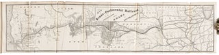 GREAT TRANS-CONTINENTAL RAILROAD GUIDE CONTAINING A FULL AND AUTHENTIC DESCRIPTION OF OVER FIVE HUNDRED CITIES, TOWNS, VILLAGES, STATIONS, GOVERNMENT FORTS AND CAMPS, MOUNTAINS, LAKES, RIVERS, SULPHUR, SODA AND HOT SPRINGS, SCENERY, WATERING PLACES, SUMMER RESORTS; WHERE TO LOOK FOR AND HUNT THE BUFFALO, ANTELOPE, DEER, AND OTHER GAME; TROUT FISHING, ETC., ETC. IN FACT, TO TELL YOU WHAT IS WORTH SEEING -- WHERE TO SEE IT -- WHERE TO GO -- HOW TO GO -- AND WHOM TO STOP WITH WHILE PASSING OVER THE UNION PACIFIC RAILROAD, CENTRAL PACIFIC RAILROAD OF CAL.,THEIR BRANCHES AND CONNECTIONS BY STAGE AND WATER, FROM THE ATLANTIC TO THE PACIFIC OCEAN. Illustrated.