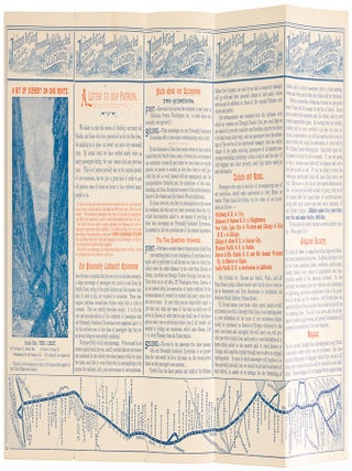 SELECT AND POPULAR. PERSONALLY CONDUCTED. THROUGH HOOSAC TUNNEL VIA DENVER & RIO GRANDE AND RIO GRANDE WESTERN R. R.'S. "THE SCENIC LINE OF THE WORLD." JUDSON & CO.'S OVERLAND EXCURSIONS TO ALL POINTS IN CALIFORNIA, OREGON AND WASHINGTON. LEAVE EVERY TUESDAY AT 3 P. M. FROM UNION PASSENGER STATION, BOSTON. 3 SPECIAL FEATURES. EXPERIENCED MANAGERS, NEW UPHOLSTERED SLEEPERS, ONLY ONE CHANGE OF CARS ... [panel title].