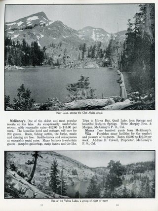 THE TAHOE COUNTRY SOUTHERN PACIFIC [cover title].