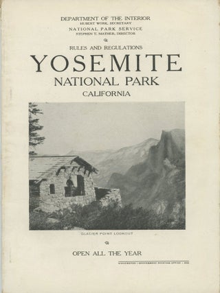 #179304) Rules and regulations Yosemite National Park[,] California ... Open all the year [cover...