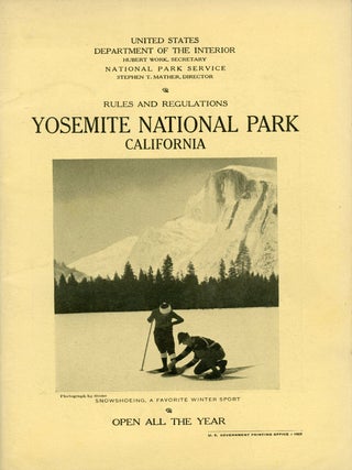 #179306) Rules and regulations Yosemite National Park[,] California ... open all year [cover...