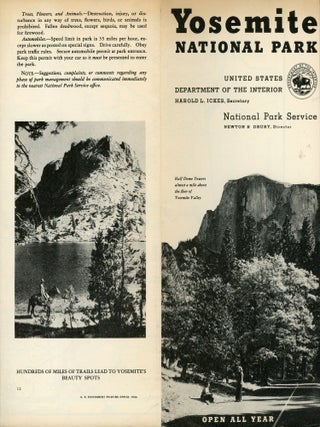 #179316) Yosemite National Park United States Department of the Interior Harold L. Ickes,...