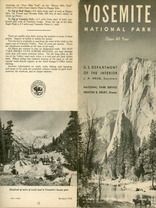 #179317) Yosemite National Park open all year United States Department of the Interior J. A....