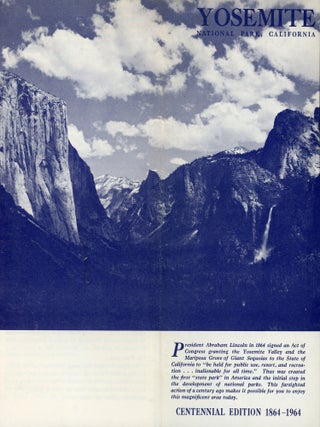 #179333) Yosemite National Park, California ... [cover title]. UNITED STATES. DEPARTMENT OF THE...