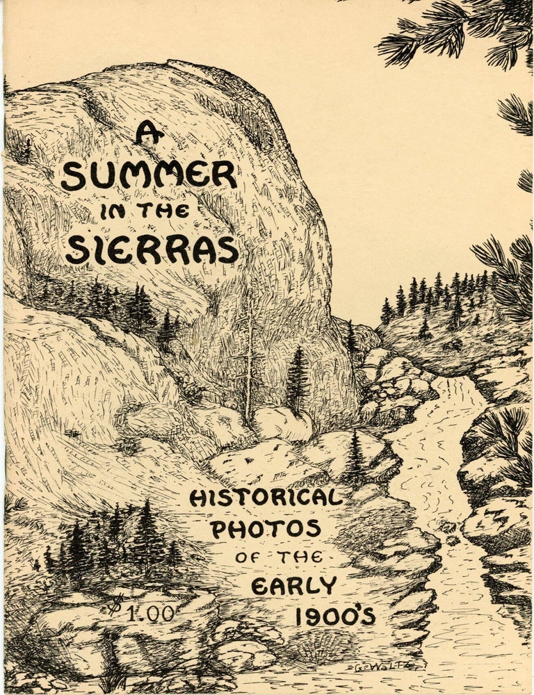 (#179339) A summer in the Sierras by Georgia Waltz and Eva Burns Lyons. GEORGIA WATERBURY WALTZ, AVA BURNS LYONS.