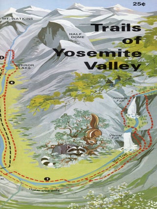 #179399) Trails of Yosemite Valley [cover title]. MICHAEL J. FINK, JANE GYER