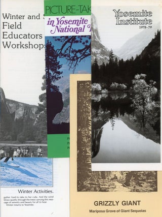 #179408) Yosemite National Park promotional material, 1970s. YOSEMITE NATIONAL PARK
