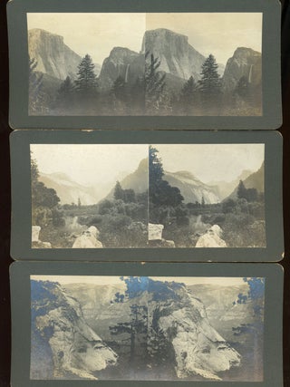 #179425) [Yosemite] Ten stereoscopic views of Yosemite Valley. BOYSEN STUDIO