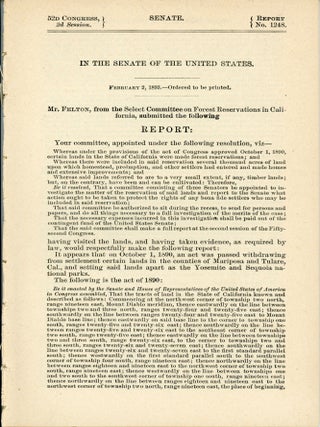 #179455) In the Senate of the United States. February 2, 1893. -- Ordered to be printed. Mr....
