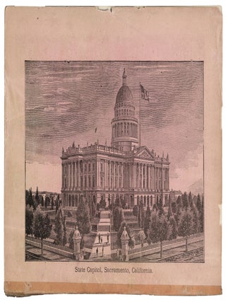 HISTORICAL AND DESCRIPTIVE REVIEW OF THE INDUSTRIES OF SACRAMENTO 1886 COMMERCE, TRADE AND MANUFACTURES, MANUFACTURING ADVANTAGES, BUSINESS AND TRANSPORTATION FACILITIES, TOGETHER WITH SKETCHES OF THE THE REPRESENTATIVE BUSINESS HOUSES AND MANUFACTURING ESTABLISHMENTS IN THE CITY.