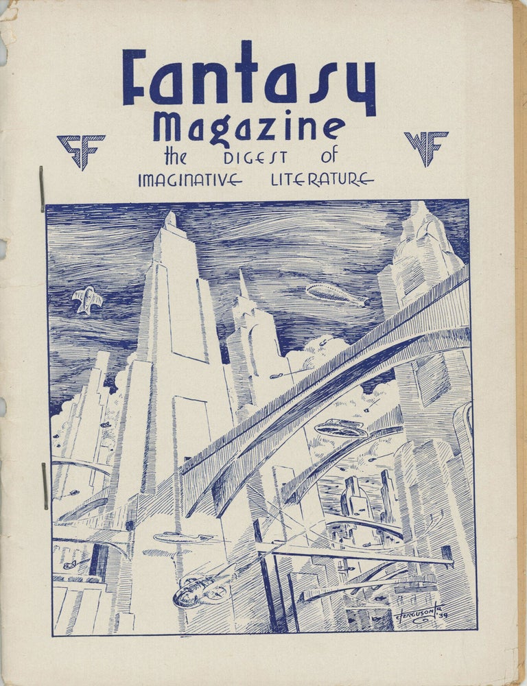 (#179496) FANTASY MAGAZINE . April 1934 ., Conrad H. Ruppert, number 2 volume 3, formerly SCIENCE FICTION DIGEST.