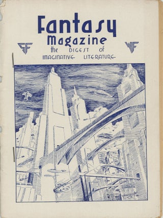 #179496) FANTASY MAGAZINE . April 1934 ., Conrad H. Ruppert, number 2 volume 3, formerly SCIENCE...