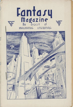 #179496) FANTASY MAGAZINE . April 1934 ., Conrad H. Ruppert, number 2 volume 3, formerly SCIENCE...