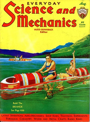 #179516) EVERYDAY SCIENCE AND MECHANICS. August 1932 ., Hugo Gernsback, number 9 volume 3