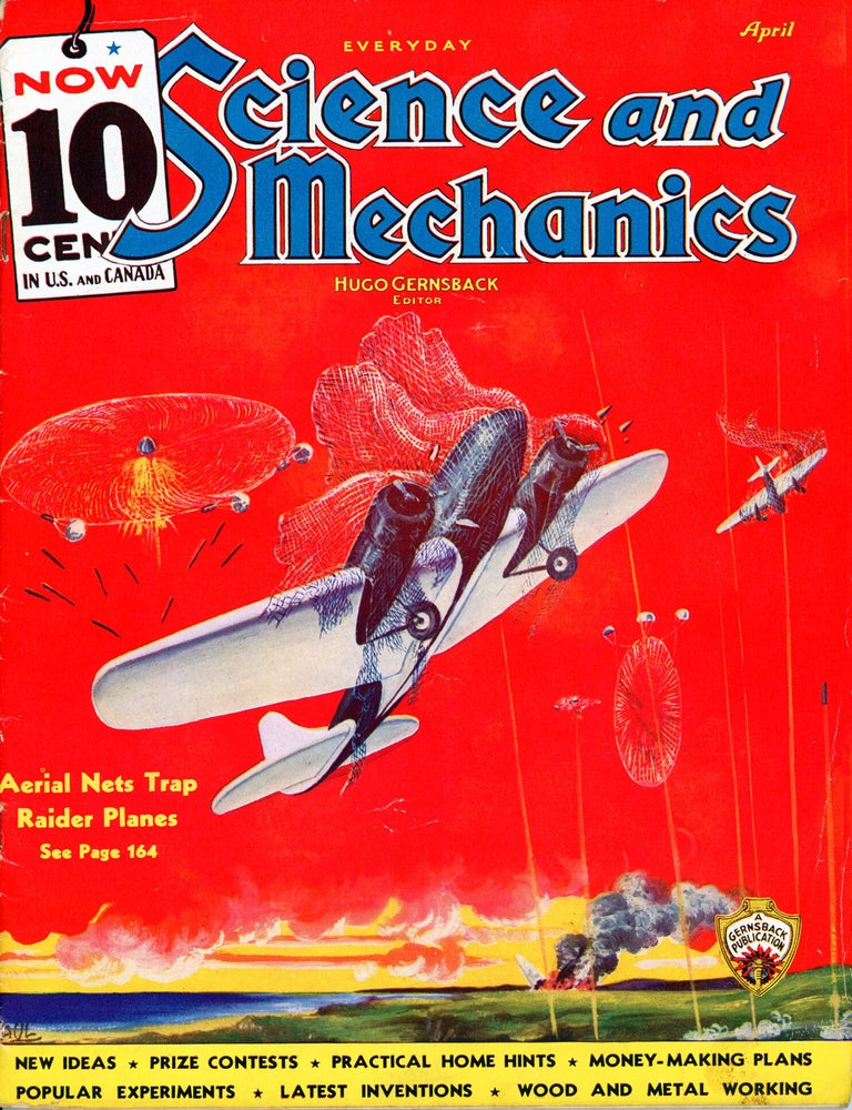 (#179524) EVERYDAY SCIENCE AND MECHANICS. April 1936 ., Hugo Gernsback, number 4 volume 7.