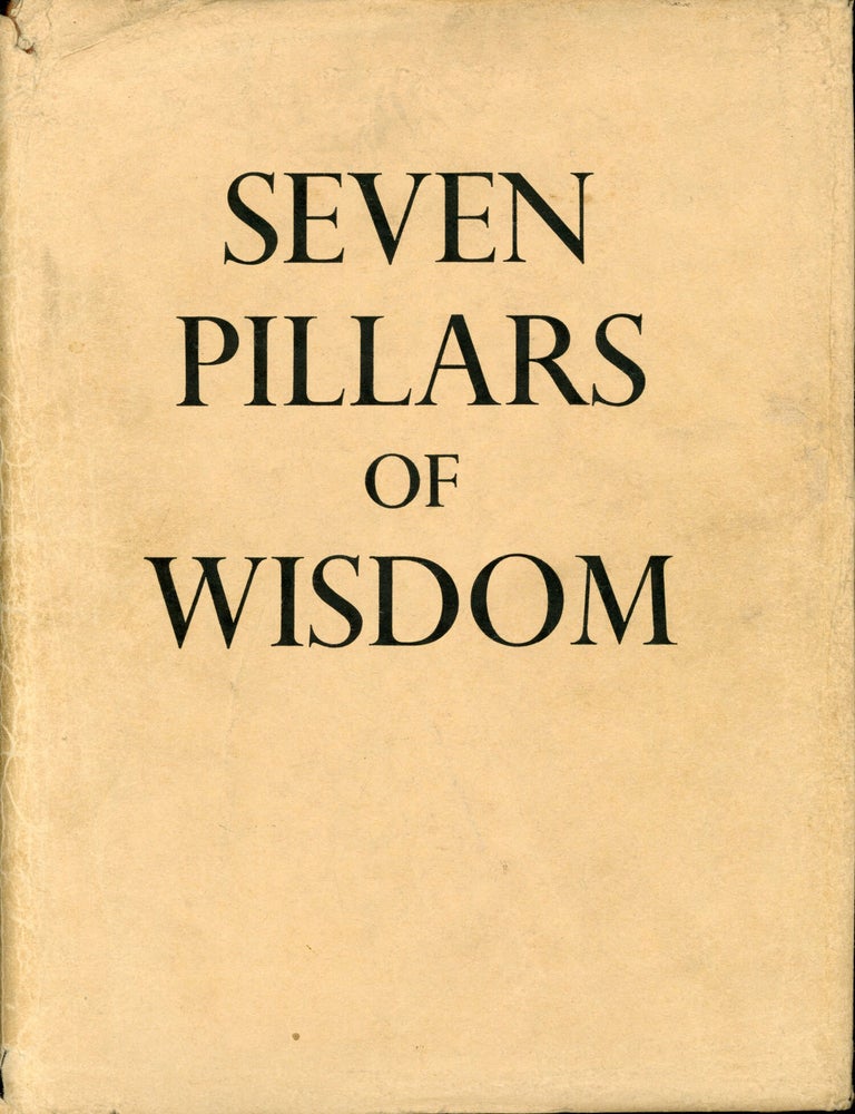 (#179627) SEVEN PILLARS OF WISDOM A TRIUMPH. T. E. Lawrence.