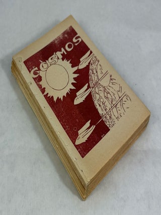 COSMOS [1933-1935] by Ralph Milne Farley, David G. Keller, Arthur J. Burks, Bob Olsen, Frances Flagg, John W. Campbell, Rae Winters, Otis Adelbert Kline and E. Hoffmann Price, Abner J. Gelula, Raymond A. Palmer, A. Merritt, J. Harvey Haggard, Edward E. Smith, P. Schuyler Miller, Lloyd A. Eshbach, Eando Binder, and Edmond Hamilton.