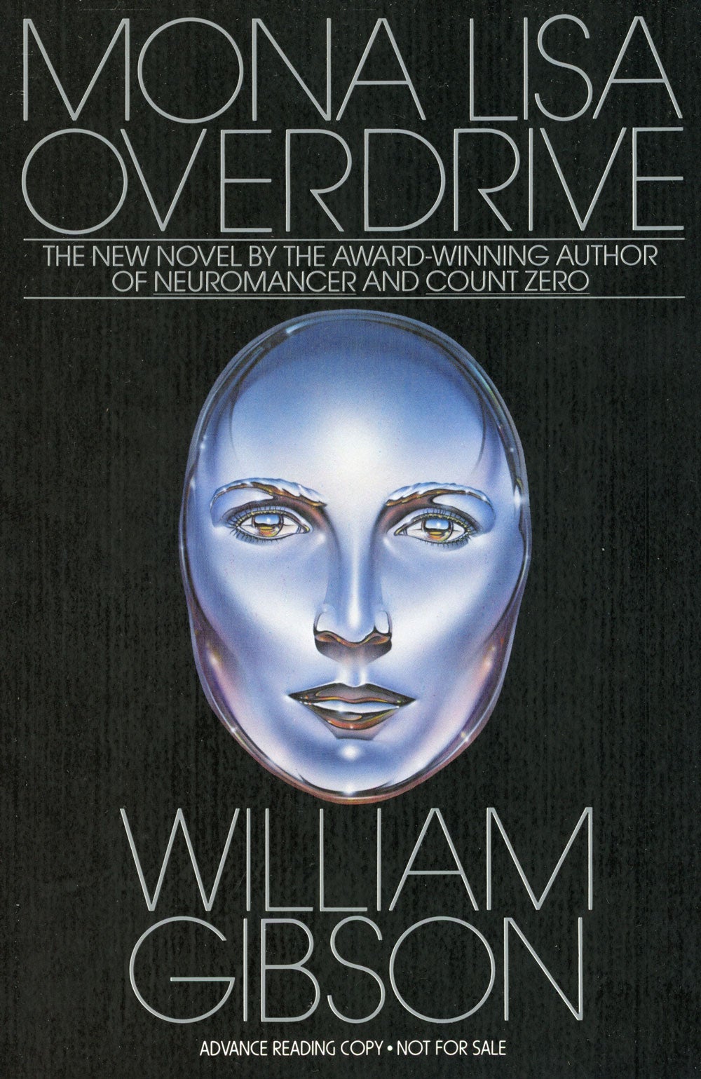 MONA LISA OVERDRIVE by William Gibson on L. W. Currey, Inc