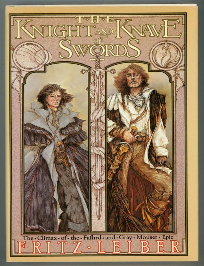 (#3247) THE KNIGHT AND KNAVE OF SWORDS. Fritz Leiber.