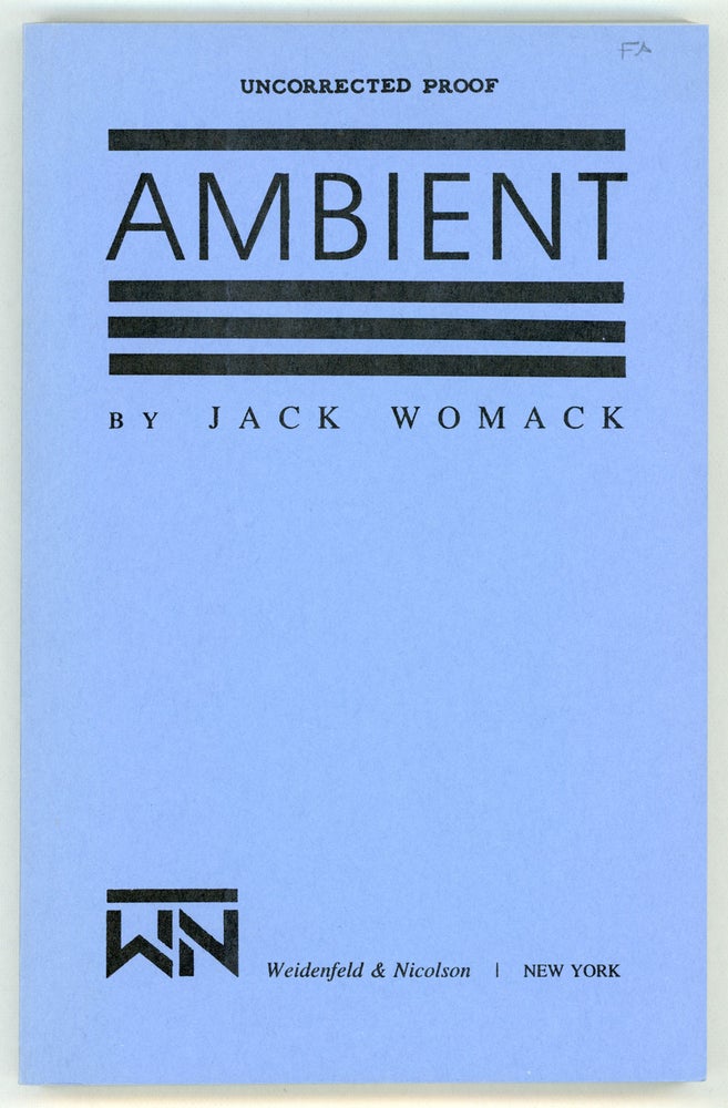 (#60297) AMBIENT. Jack Womack.