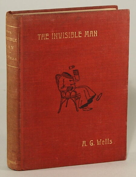 (#80314) THE INVISIBLE MAN: A GROTESQUE ROMANCE. Wells.