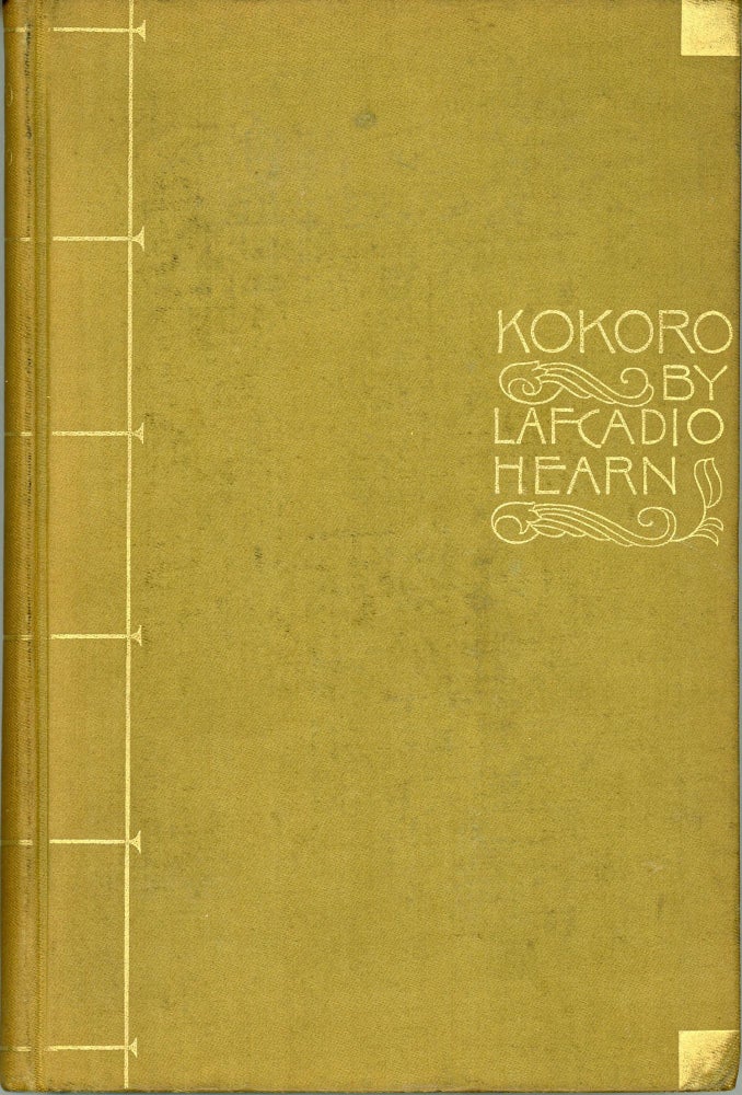 (#80597) KOKORO: HINTS AND ECHOES OF JAPANESE INNER LIFE. Lafcadio Hearn.