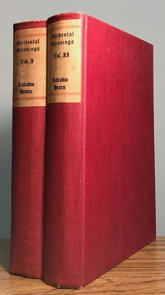 (#80608) OCCIDENTAL GLEANINGS ... SKETCHES AND ESSAYS. Now First Collected by Albert Mordell. Lafcadio Hearn.
