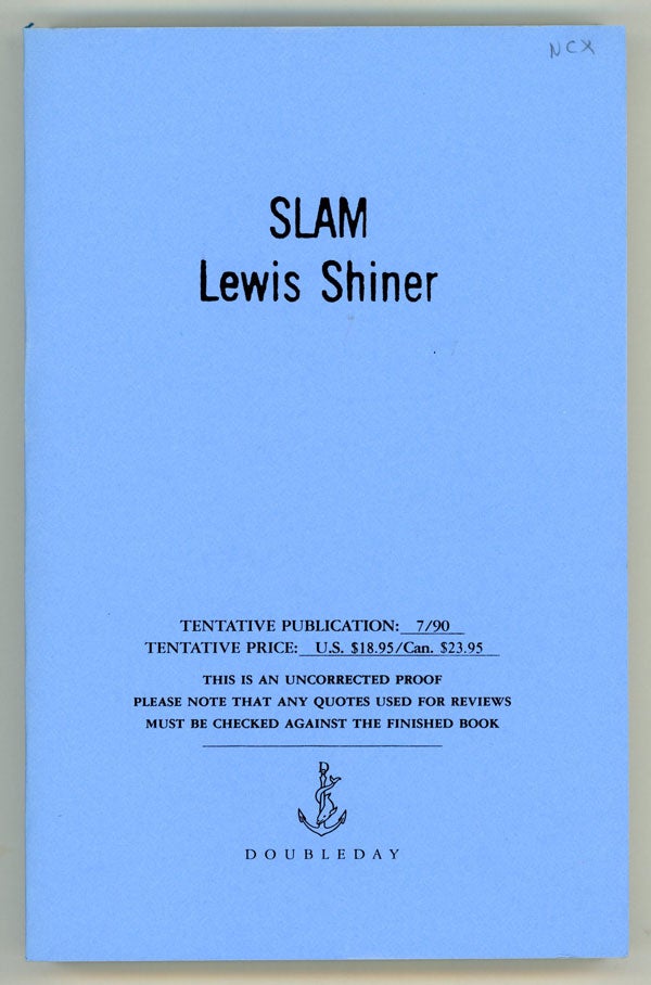 (#9002) SLAM. Lewis Shiner.